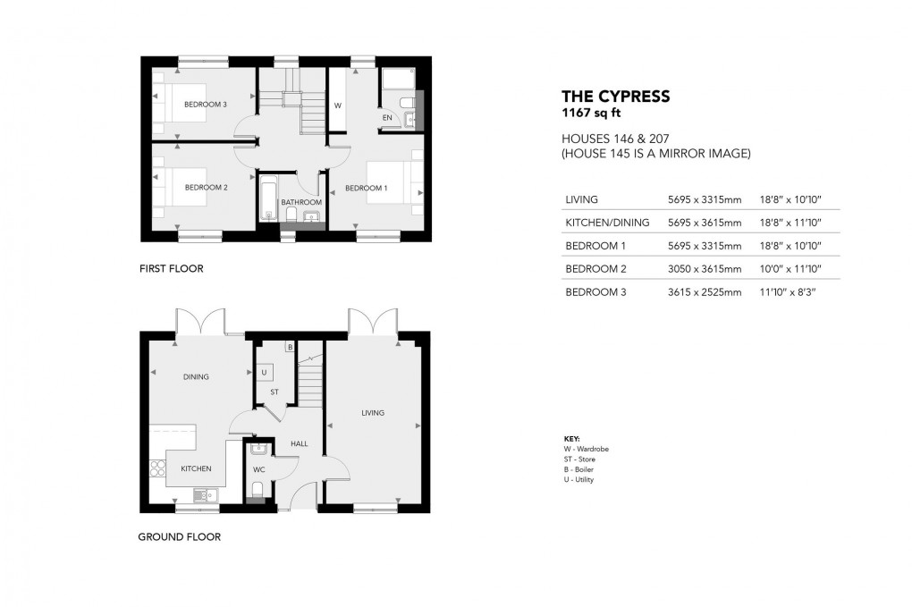 Floorplan for Cranleigh, GU6