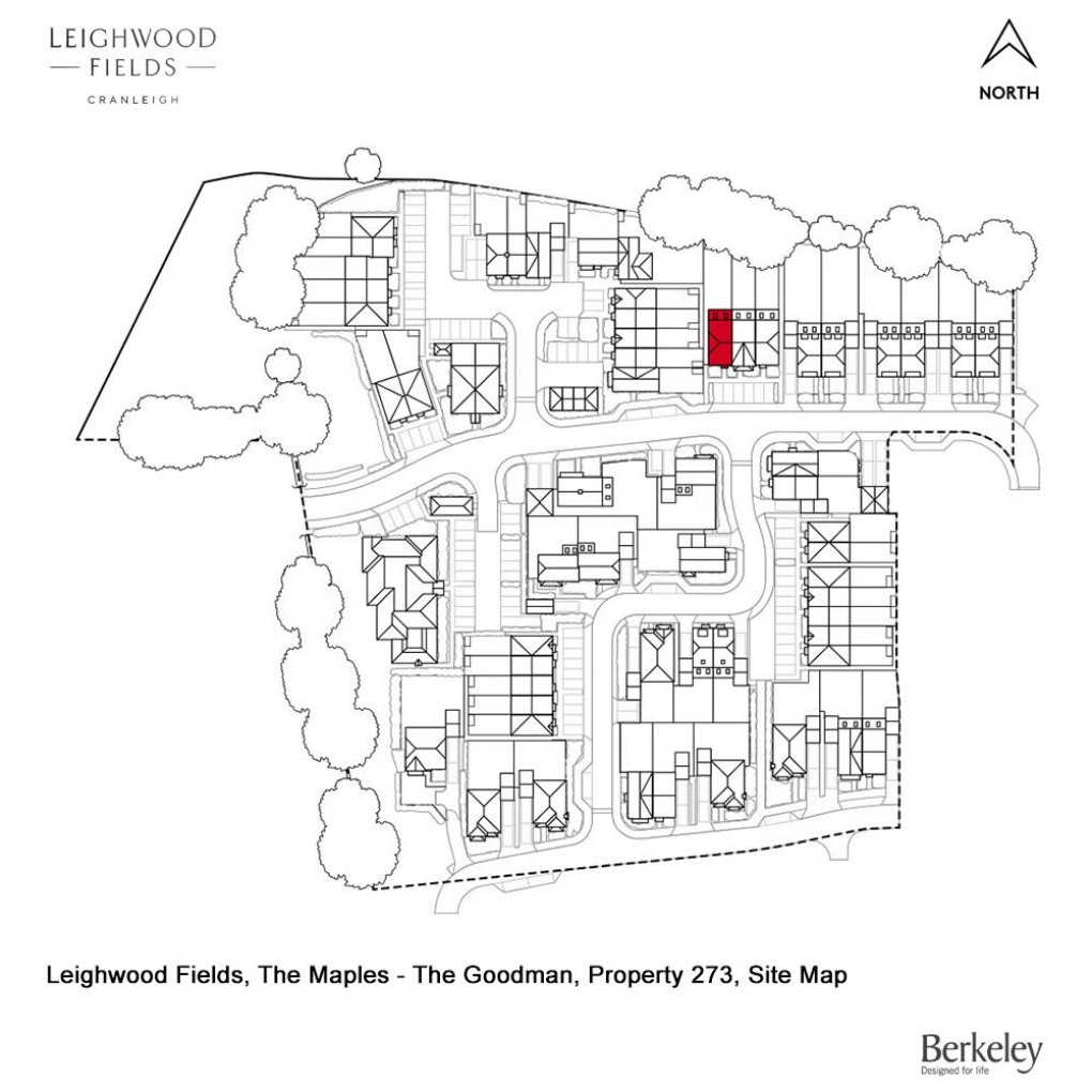 Floorplan for The Goodman, Leighwood Fields, Cranleigh