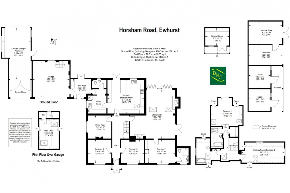 Floorplan for Ewhurst, Surrey