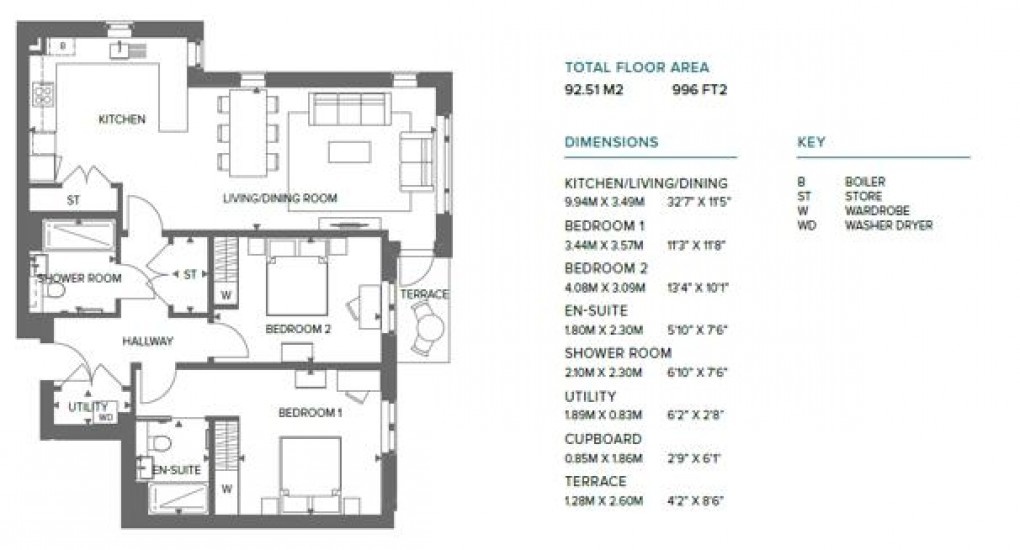 Floorplan for Coves House, Horsham Road, Cranleigh