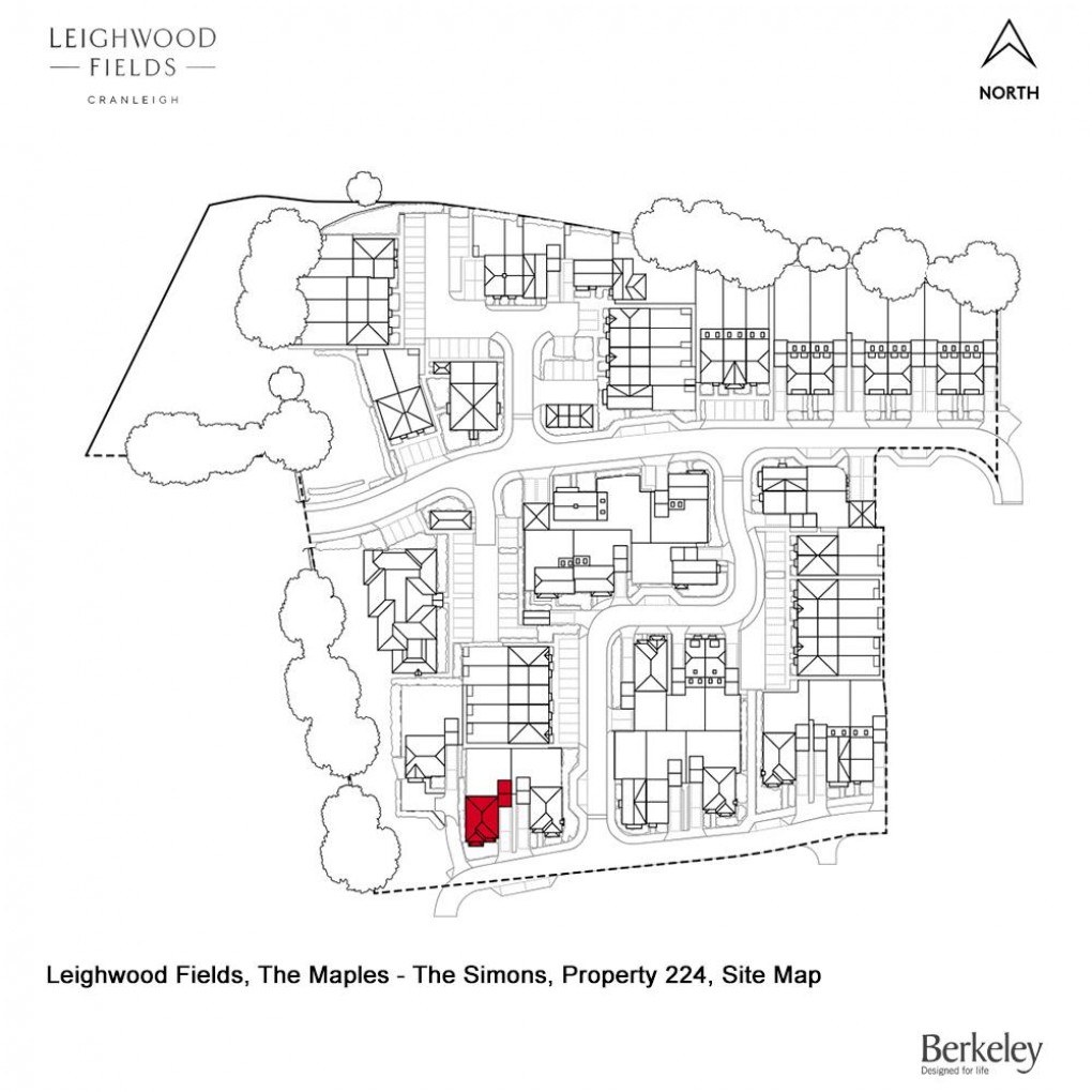 Floorplan for The Simons, Leighwood Fields, Cranleigh