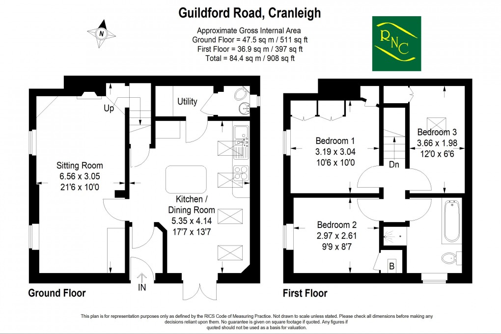 Floorplan for Guildford Road, Cranleigh