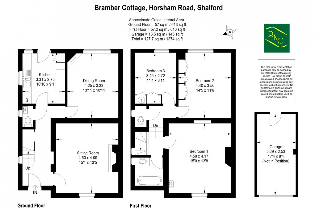 Floorplan for Horsham Road, Shalford,