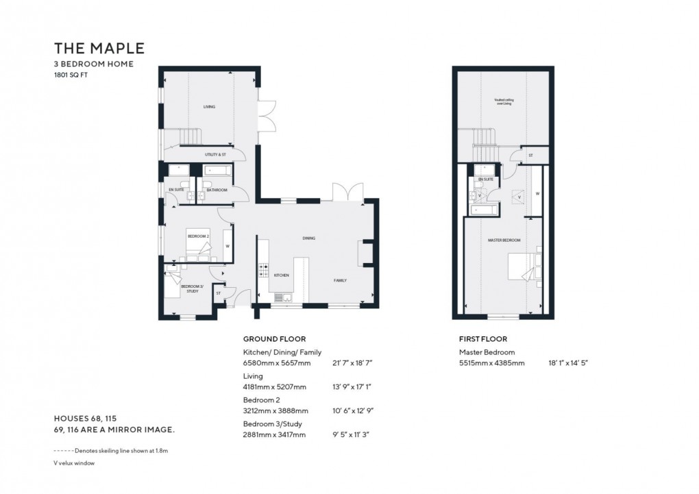 Floorplan for Endive Road, Cranleigh