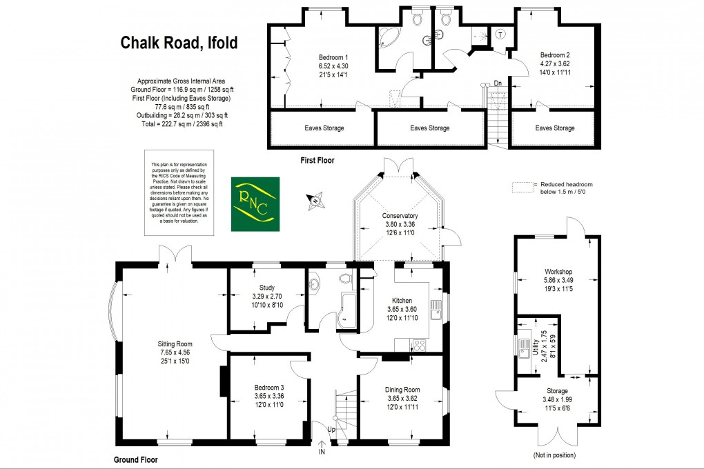 Floorplan for Chalk Road, Ifold