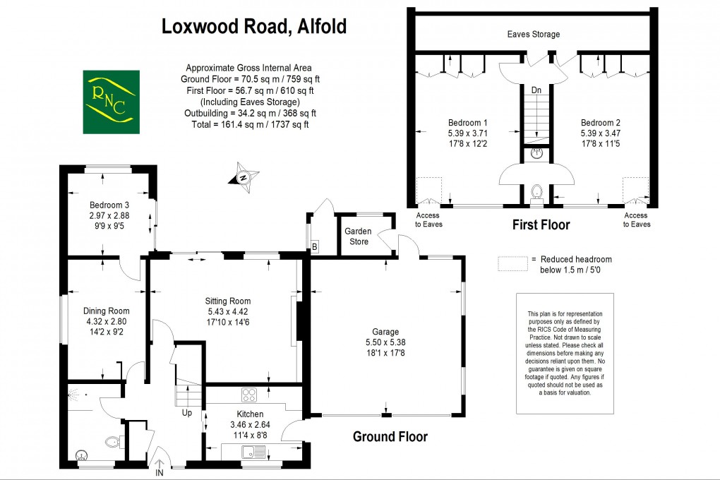 Floorplan for Loxwood Road, Alfold