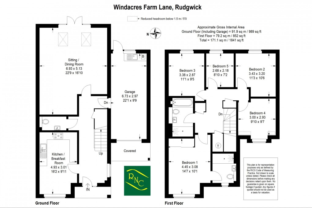 Floorplan for Windacres Farm Lane, Horsham