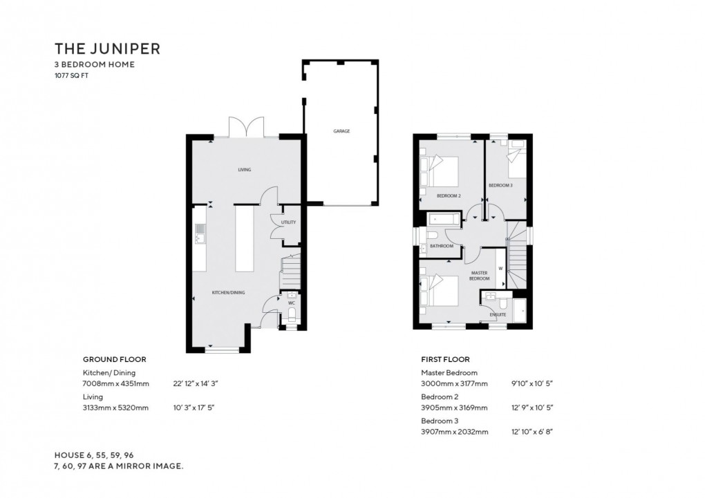 Floorplan for Exbury Crescent, Cranleigh