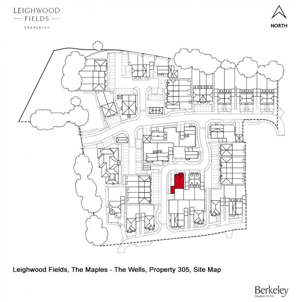 Floorplan for The Wells, Leighwood Fields, Cranleigh