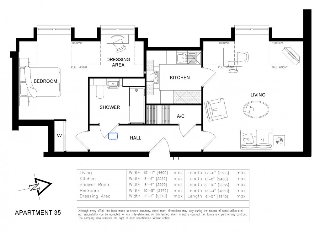 Floorplan for Manns Lodge, Central Cranleigh
