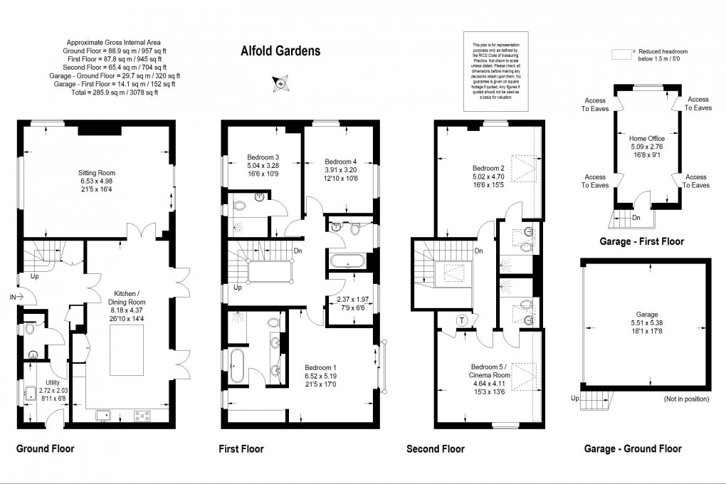 Floorplan for The Audley at Alfold Gardens