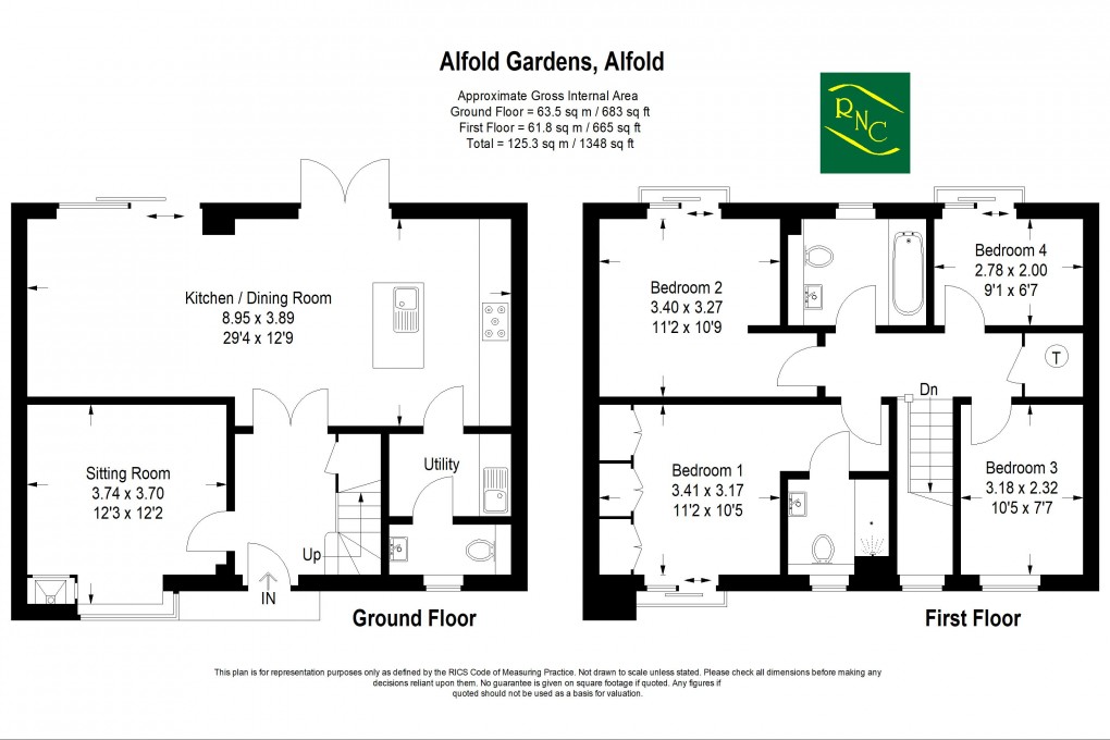 Floorplan for Alfold Gardens, Alfold