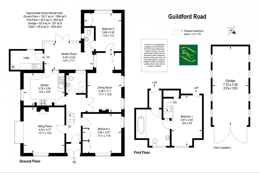 Floorplan for Guildford Road, Cranleigh