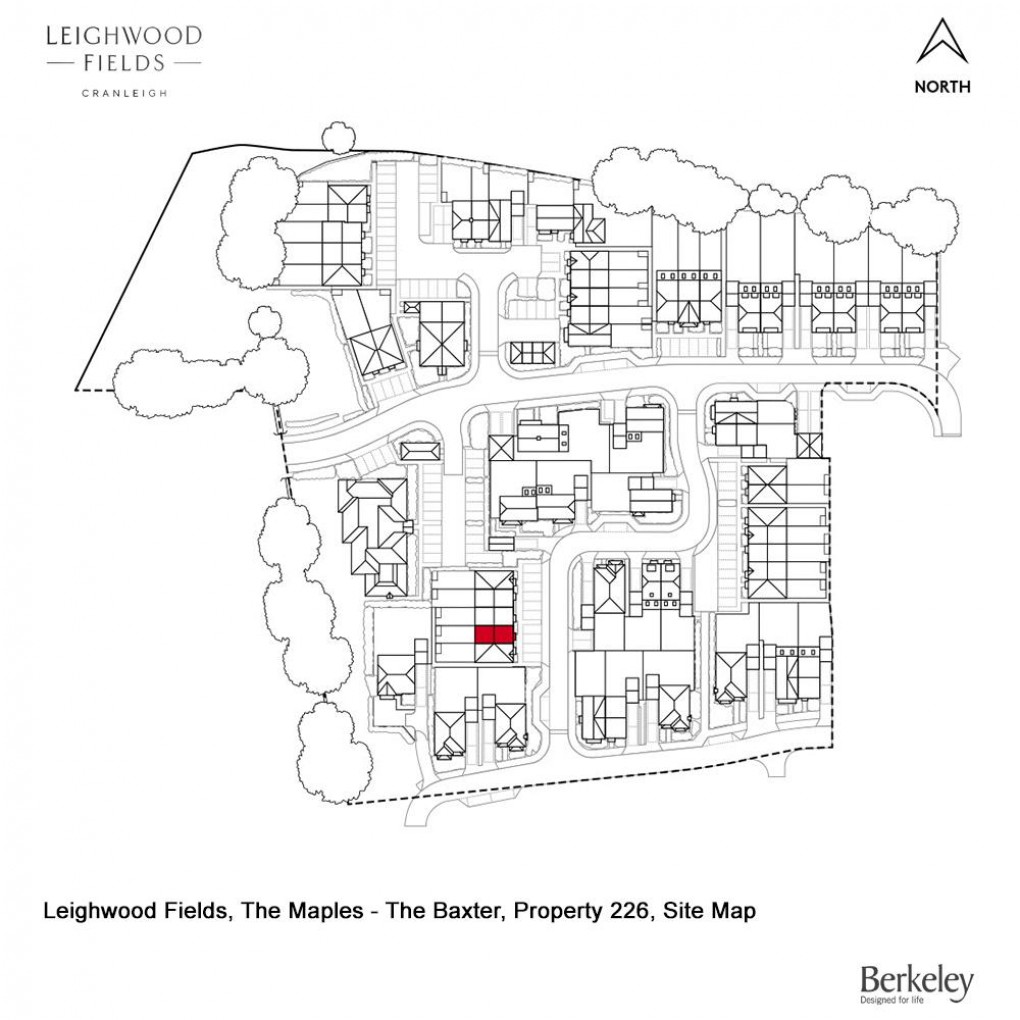 Floorplan for The Baxter, Leighwood Fields, Cranleigh