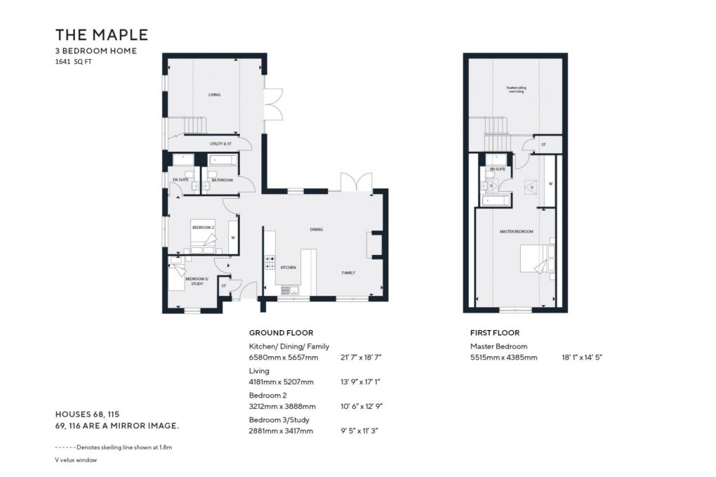 Floorplan for Exbury Crescent, Cranleigh