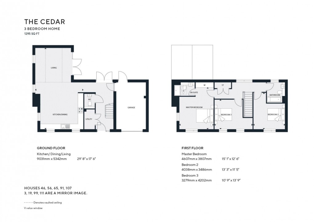 Floorplan for Exbury Crescent, Cranleigh