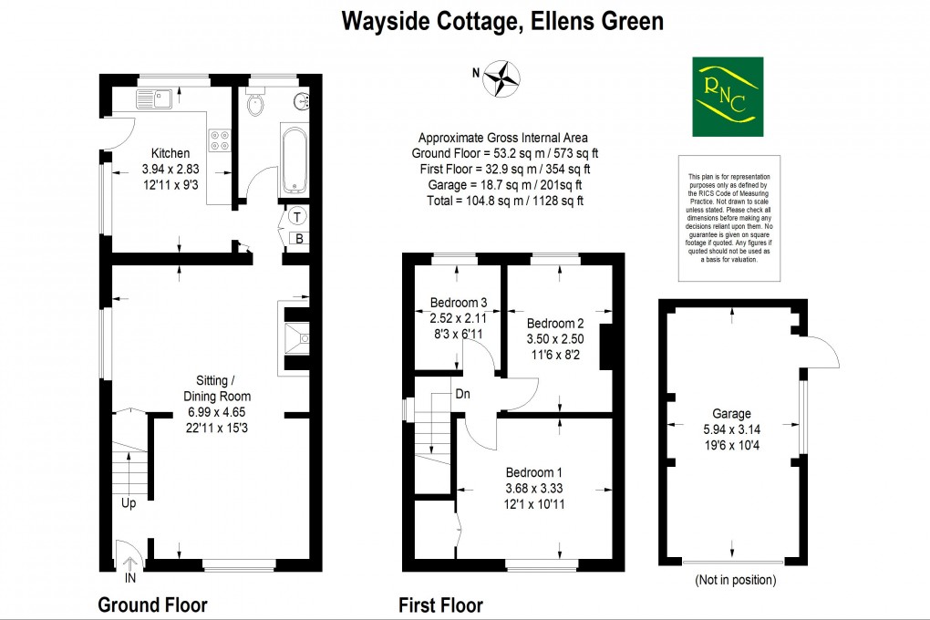 Floorplan for Horsham Road, Ellens Green