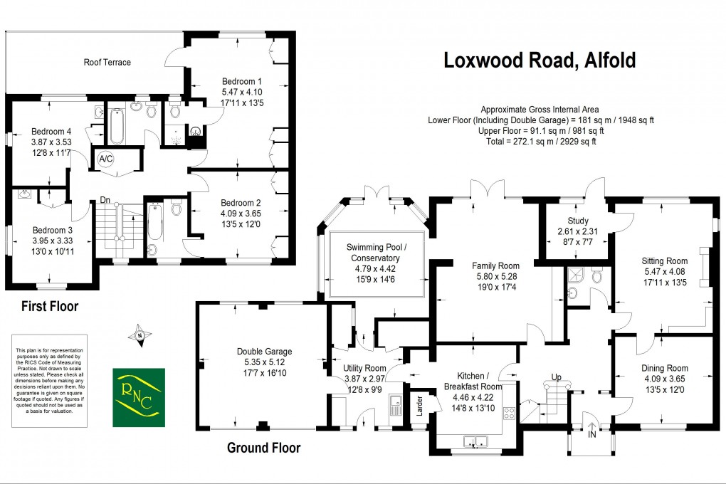 Floorplan for Loxwood Road, Alfold