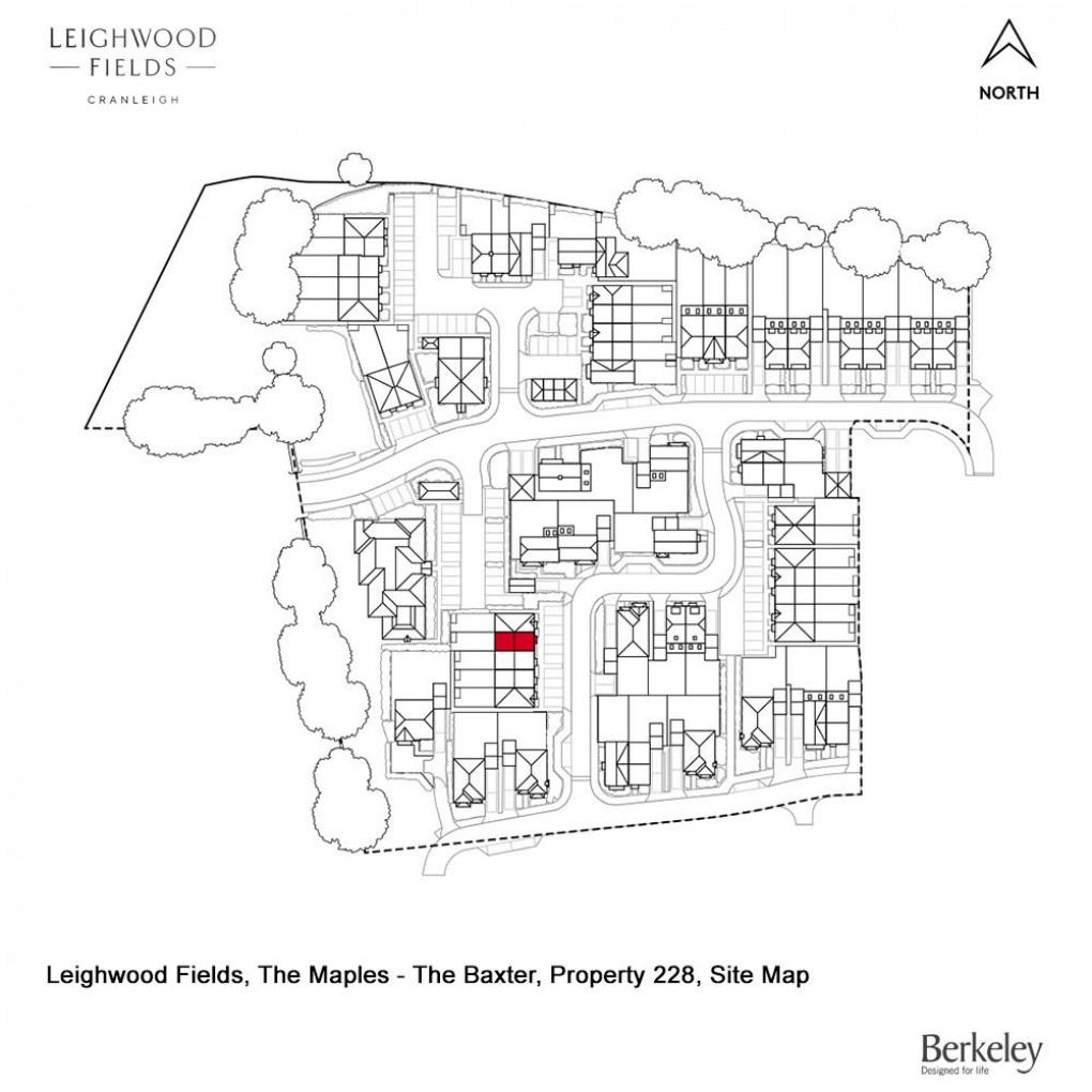 Floorplan for The Baxter, Leighwood Fields, Cranleigh