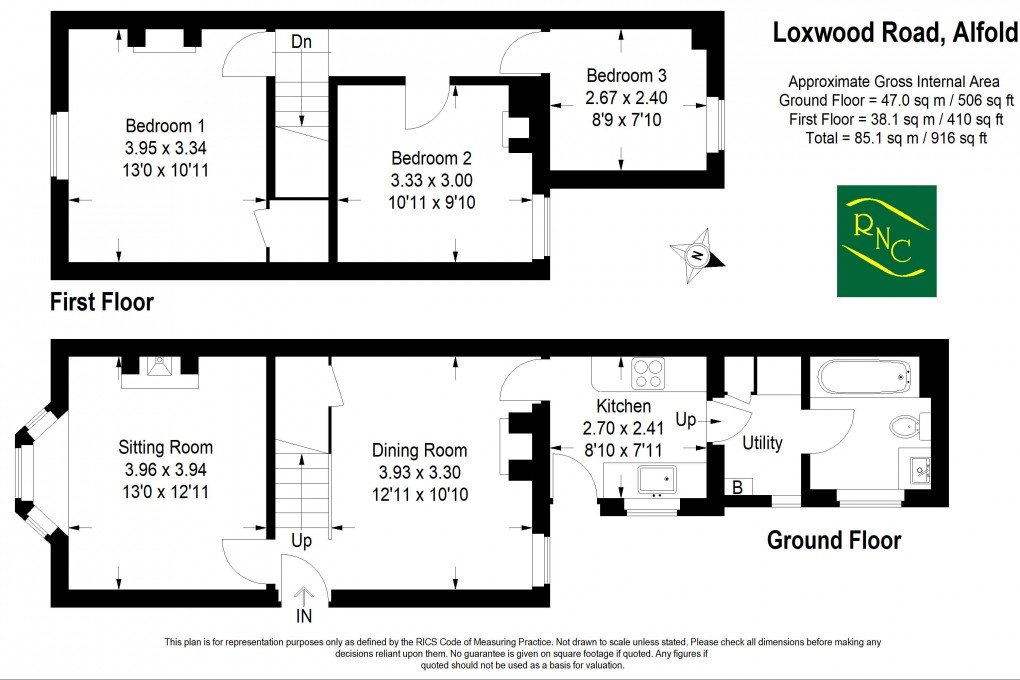 Floorplan for Loxwood Road, Alfold