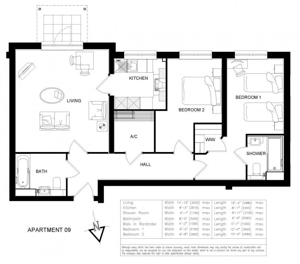 Floorplan for Manns Lodge, Central Cranleigh