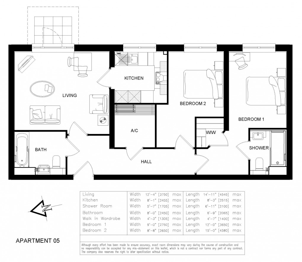 Floorplan for Manns Lodge, Central Cranleigh