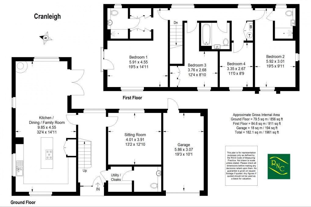 Floorplan for Buckthorn Grove, Cranleigh