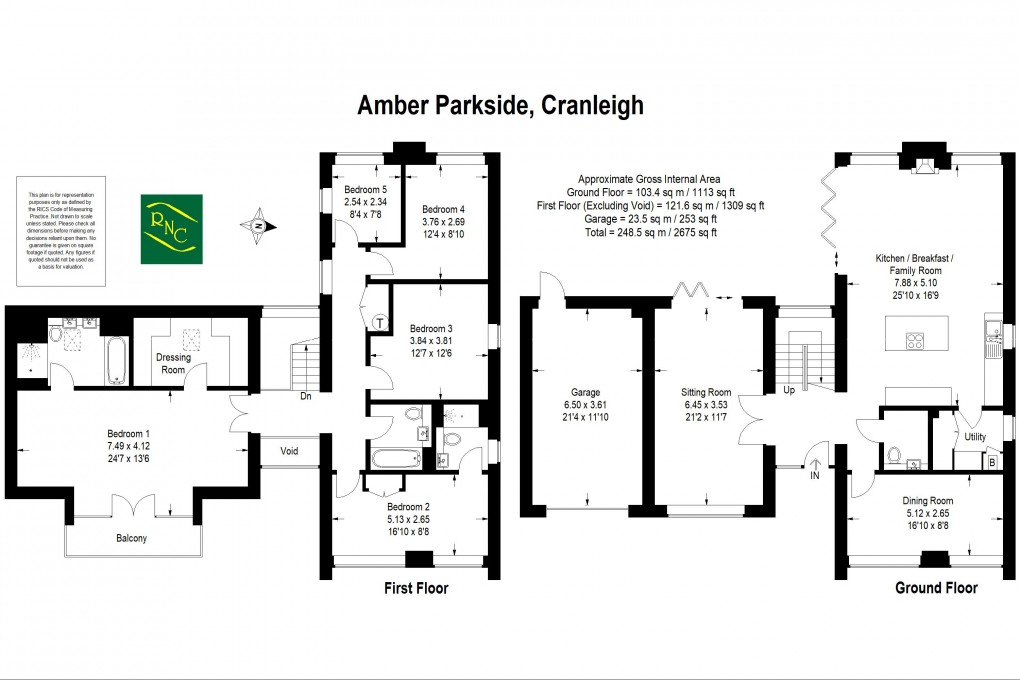 Floorplan for The Country Park Collection, Cranleigh, GU6