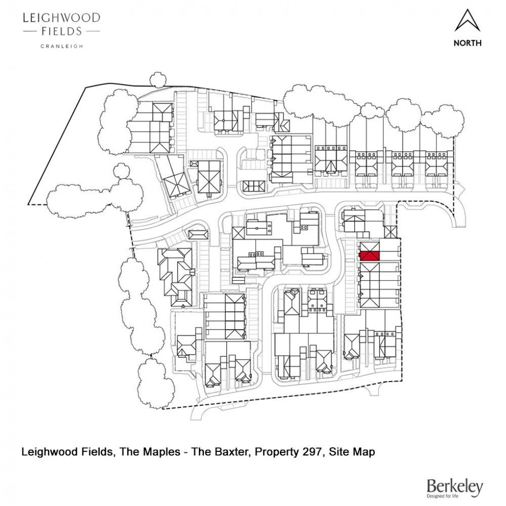 Floorplan for The Baxter, Leighwood Fields, Cranleigh