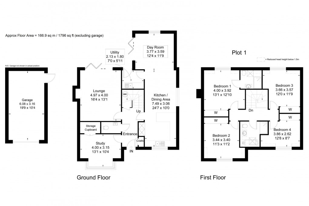Floorplan for Fayre Fields, off Willetts Way, Loxwood