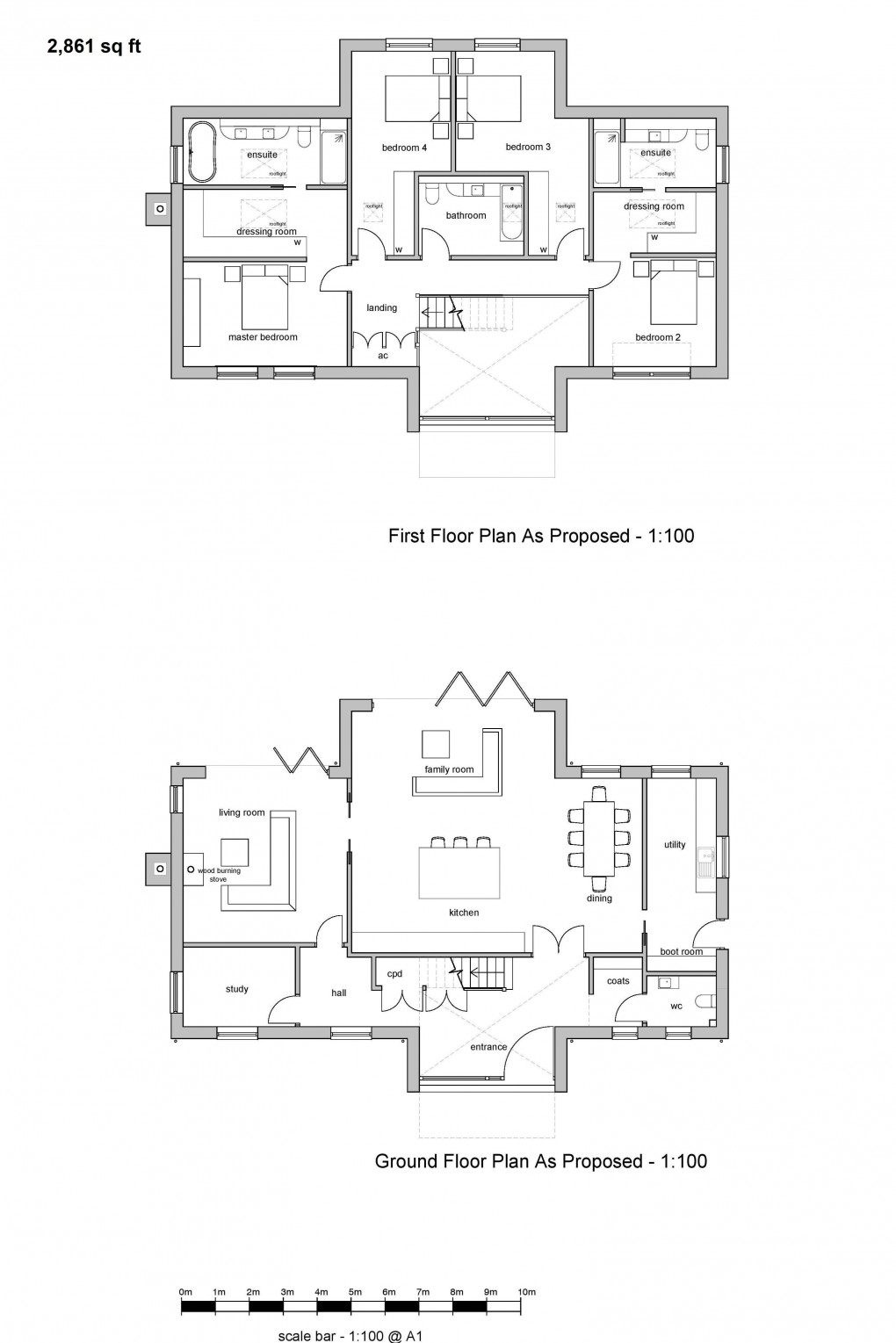 Floorplan for Wildwood Meadows, Surrey/Sussex border. Horsham and Guildford nearby