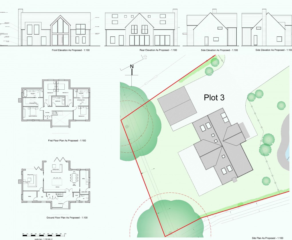 Floorplan for Wildwood Meadows, Surrey/Sussex border. Horsham and Guildford nearby