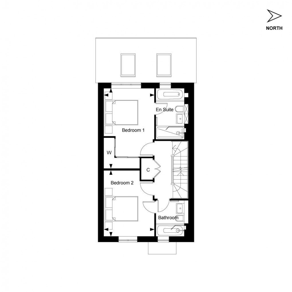 Floorplan for The Mandarin, Leighwood Fields, Cranleigh