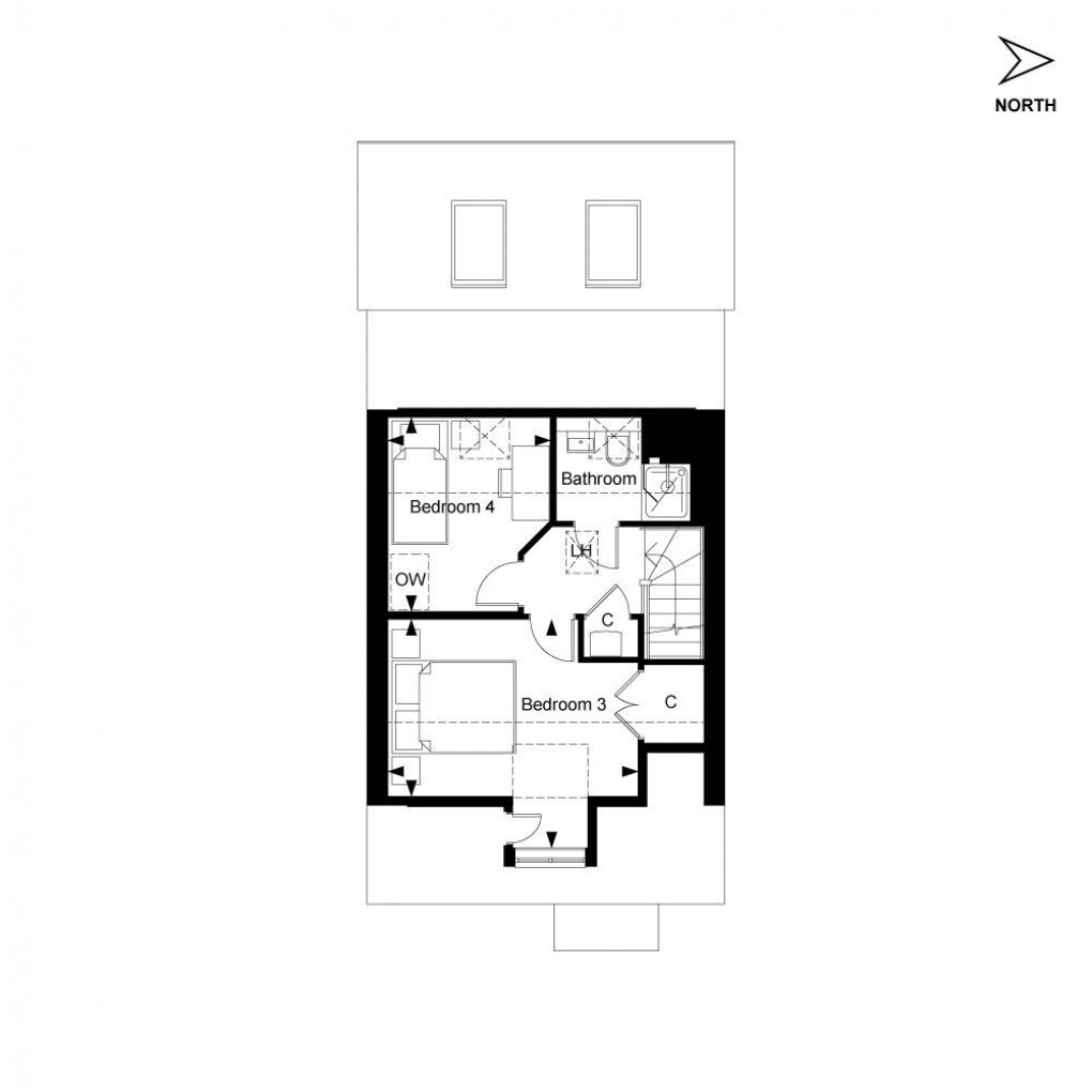 Floorplan for The Mandarin, Leighwood Fields, Cranleigh