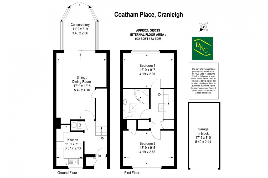 Floorplan for Coatham Place, Cranleigh