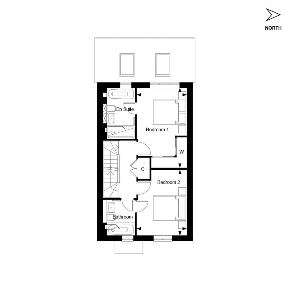 Floorplan for The Mandarin, Leighwood Fields, Cranleigh