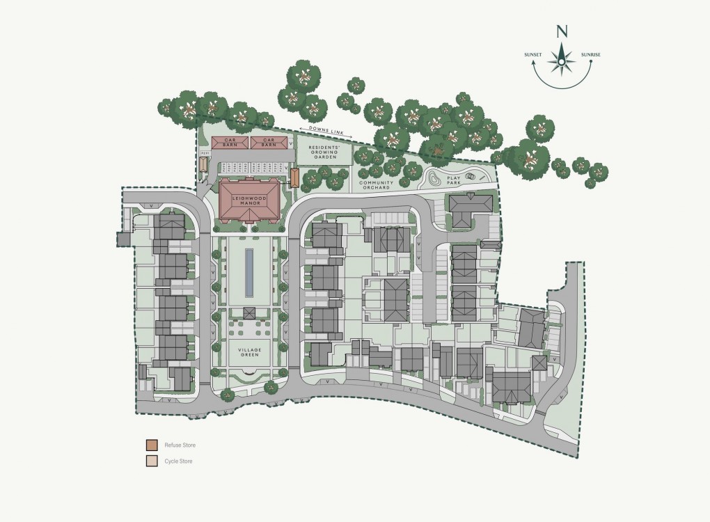 Floorplan for Lorimer Avenue, Cranleigh, GU6
