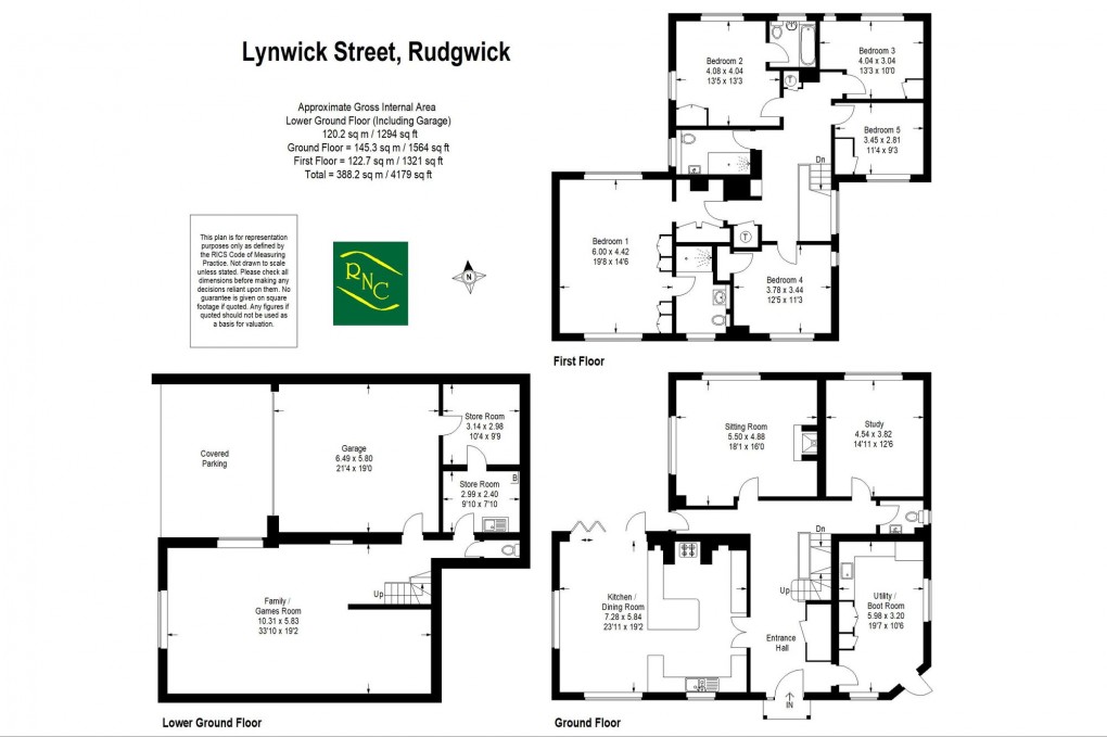 Floorplan for Lynwick Street, Rudgwick, RH12