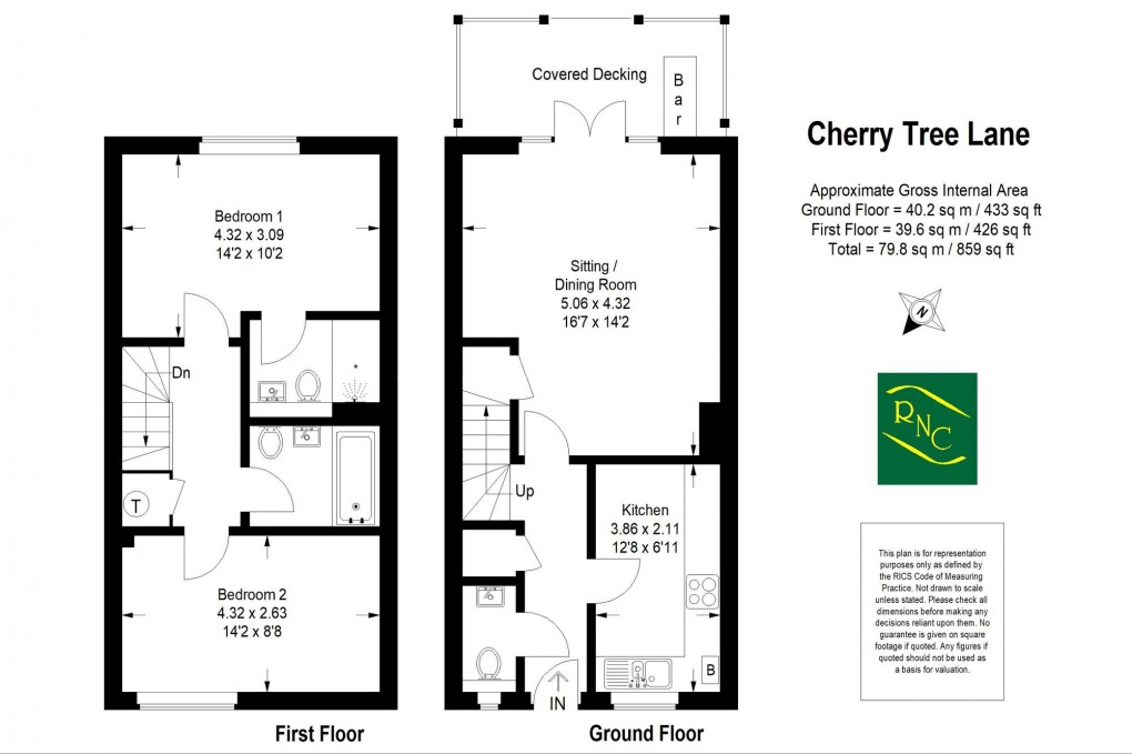 Floorplan for Cherry Tree Lane, Ewhurst, GU6